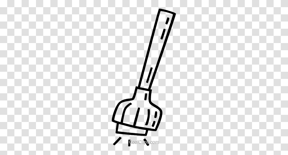 Toilet Plunger Royalty Free Vector Clip Art Illustration, Appliance, Weapon, Blade, Shears Transparent Png