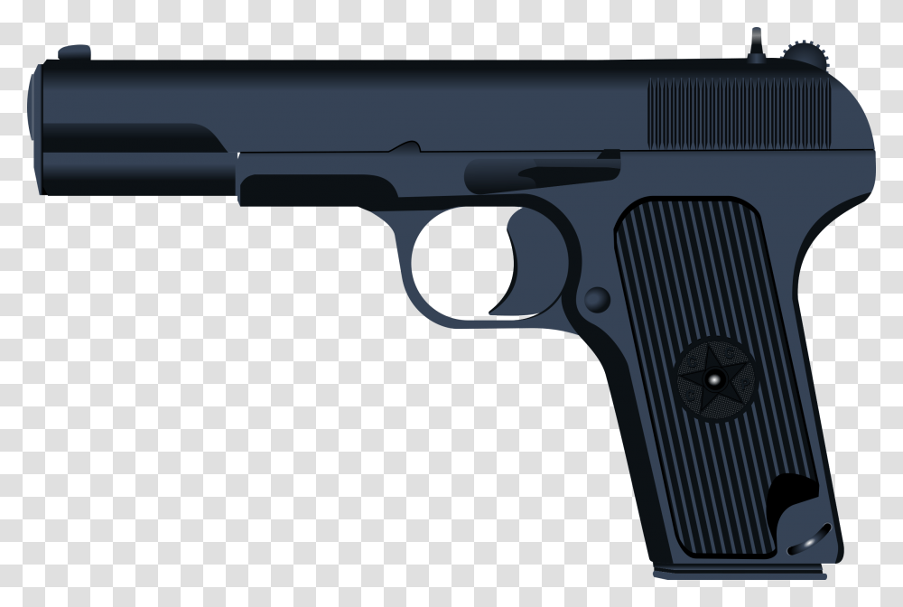 Tokarev Tt 33, Gun, Weapon, Weaponry, Handgun Transparent Png