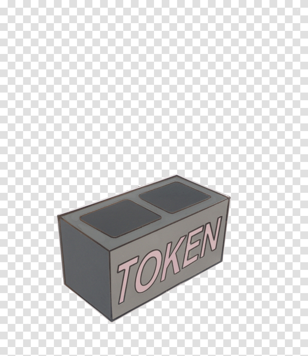 Token Cinder Block Pin Box, Bottle, Ashtray Transparent Png