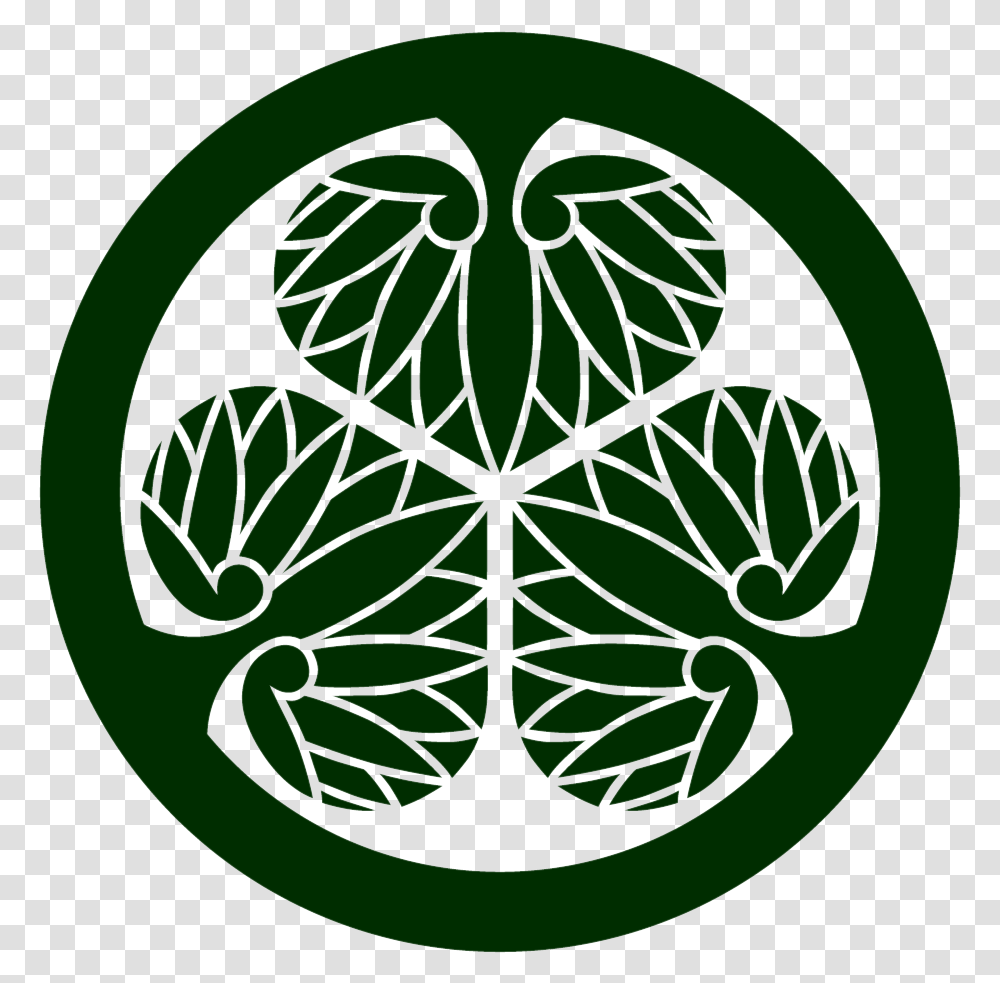 Tokugawa Symbol, Green, Ornament, Pattern, Logo Transparent Png