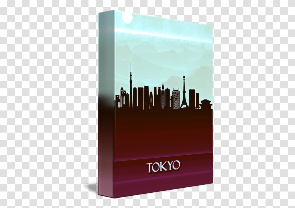 Tokyo City Skyline By Towseef Dar Skyline, Book, Novel, Text, Poster Transparent Png