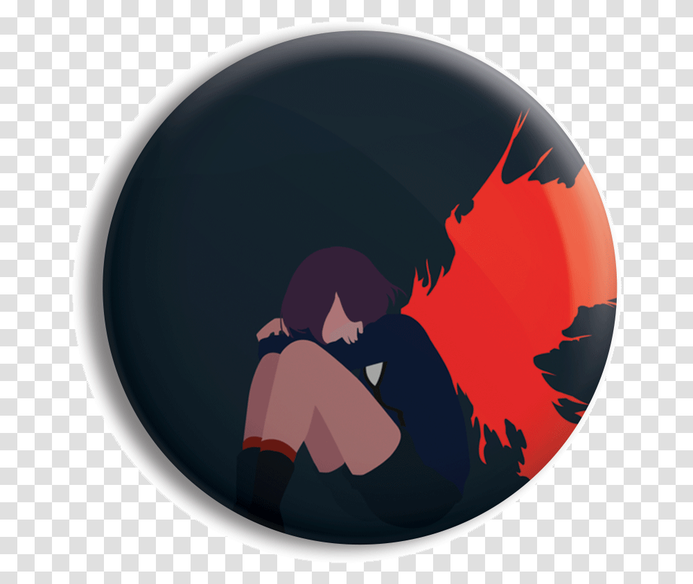 Tokyo Ghoul Clipart Tokyo Ghoul Minimalist Touka, Person, Human, Helmet Transparent Png