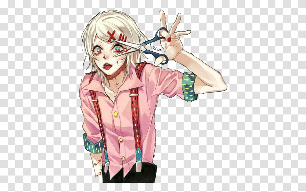 Tokyo Ghoul Fanart Juuzou, Person, Human, Manga, Comics Transparent Png