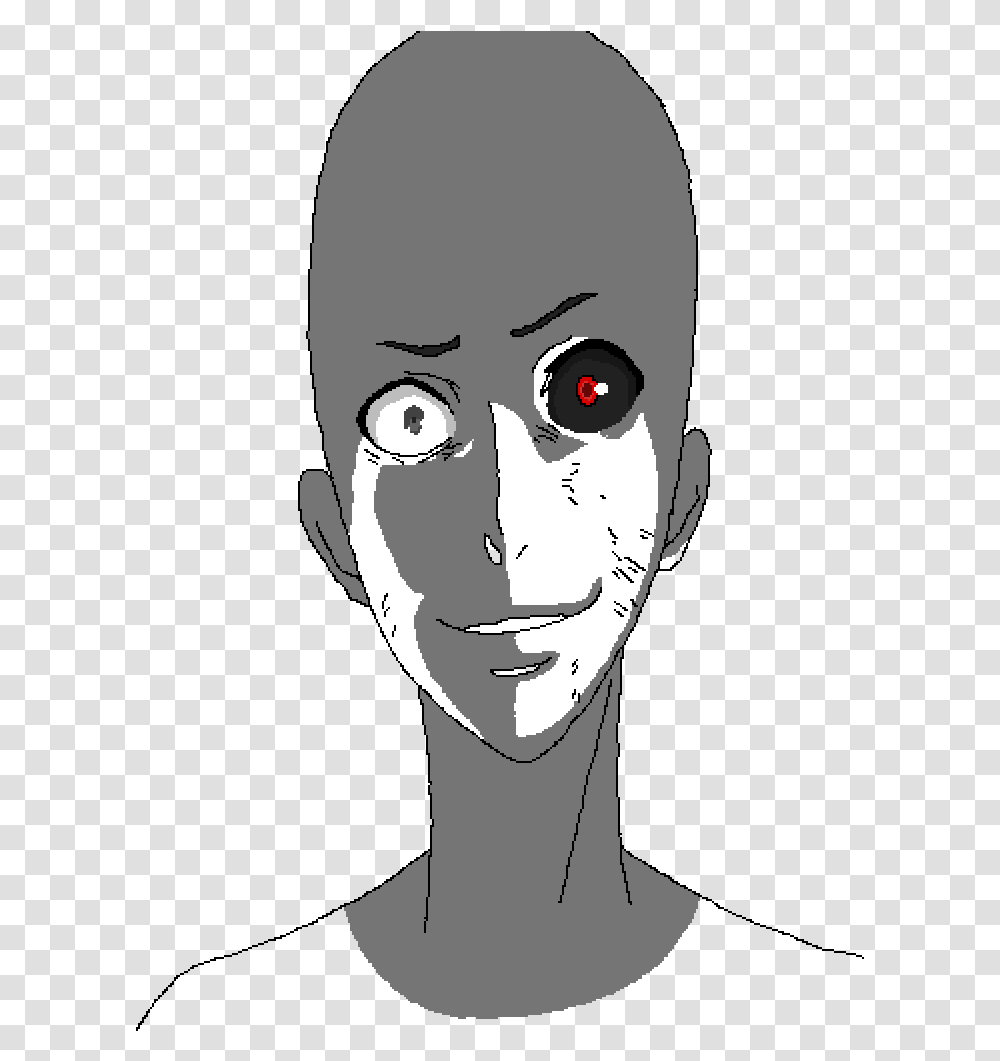 Tokyo Ghoul, Head, Face, Stencil Transparent Png
