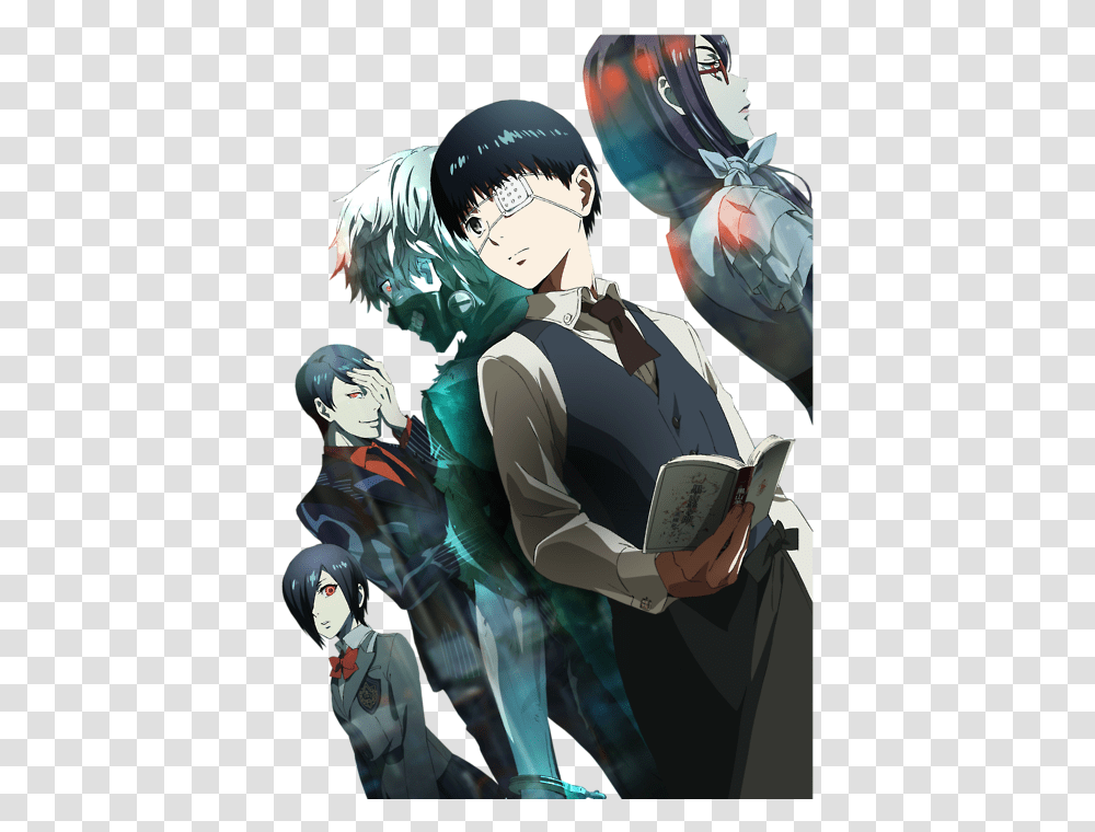 Tokyo Ghoul, Helmet, Comics, Book Transparent Png