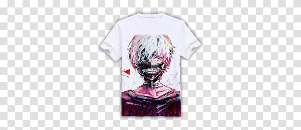 Tokyo Ghoul Ken Kaneki Colors Shirt - Anime Cafe Tokyo Ghoul Ending 1, Clothing, Apparel, T-Shirt, Manga Transparent Png