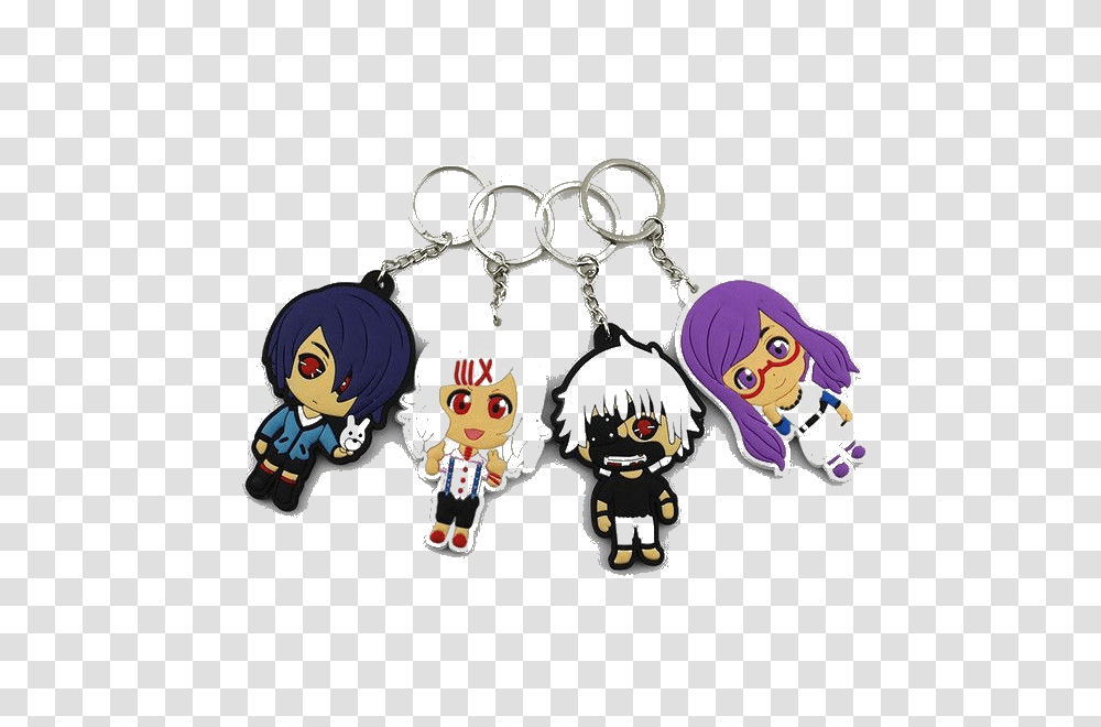 Tokyo Ghoul Key Chains Kawaii Cute Pieces, Accessories, Accessory, Jewelry, Earring Transparent Png