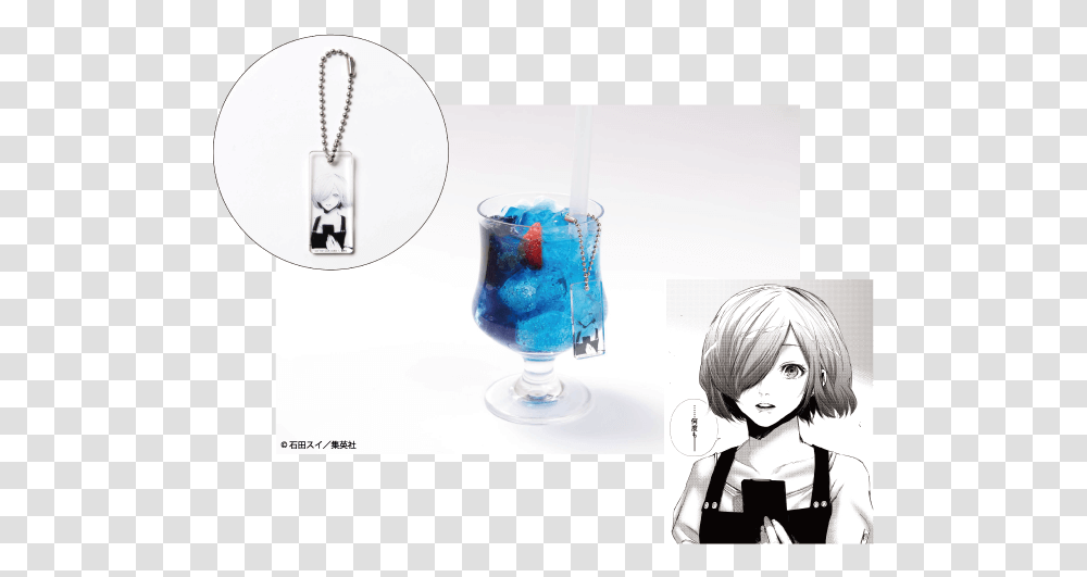 Tokyo Ghoul, Person, Human, Glass, Beverage Transparent Png