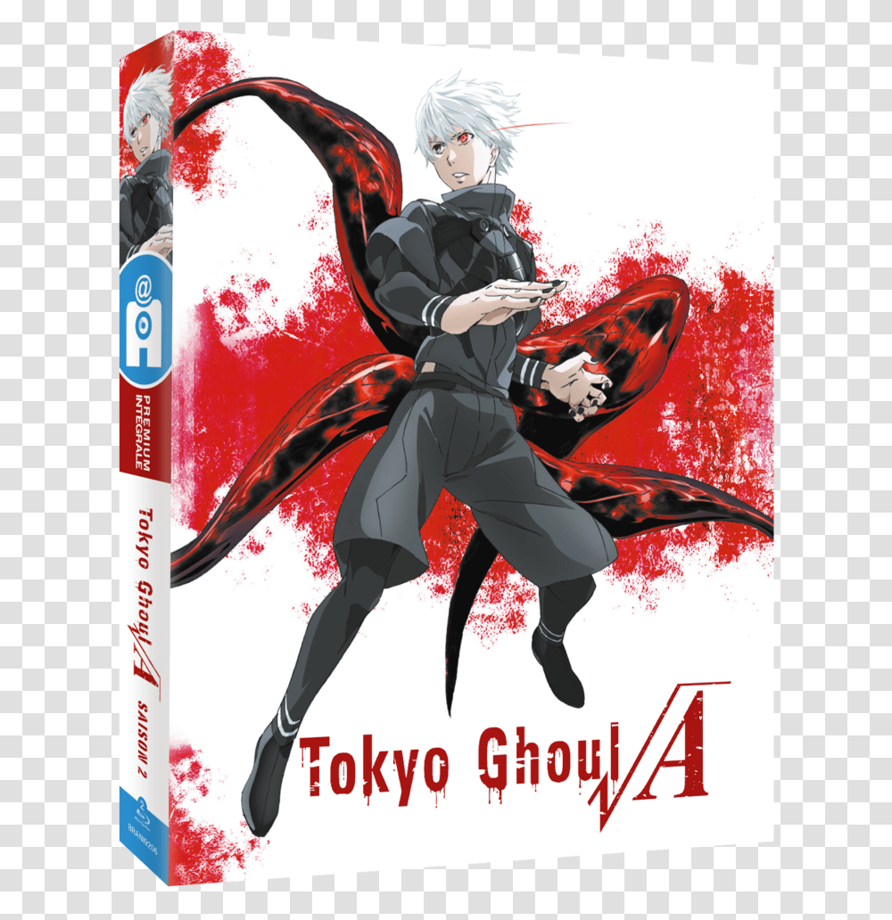 Tokyo Ghoul Season 2 Blu Ray Limited Edition, Person, Human, Poster, Advertisement Transparent Png
