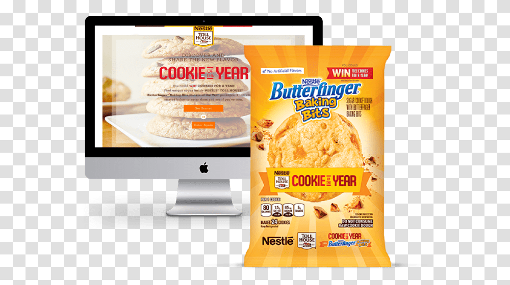Tollhouse Computer Product Breakfast Cereal, Food, Bread, Advertisement, Flyer Transparent Png