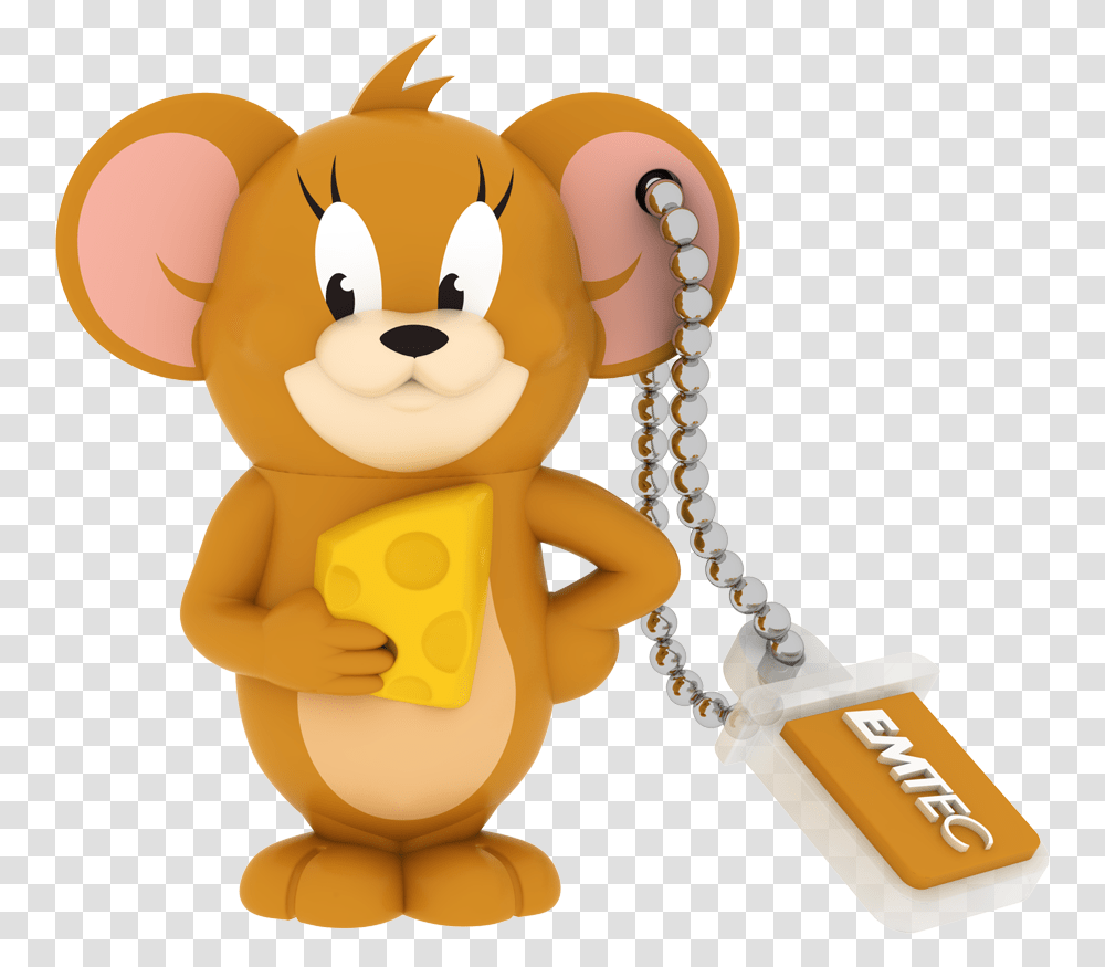 Tom Amp Jerry Jerry Front Closed Tom And Jerry Front, Toy, Animal, Pendant, Gold Transparent Png