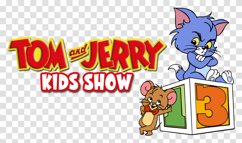 Tom Amp Jerry Kids Show, Comics, Book, Label Transparent Png