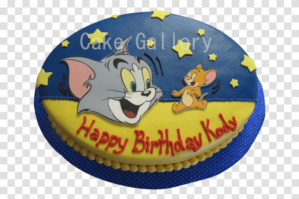 Tom And Jerry Birthday Tom And Jerry Theme Cakes, Birthday Cake, Dessert, Food, Icing Transparent Png