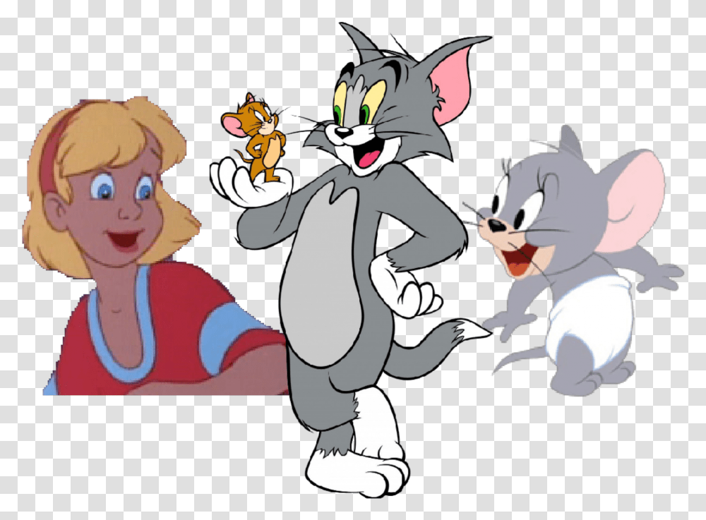 Tom And Jerry, Book, Comics, Cat Transparent Png