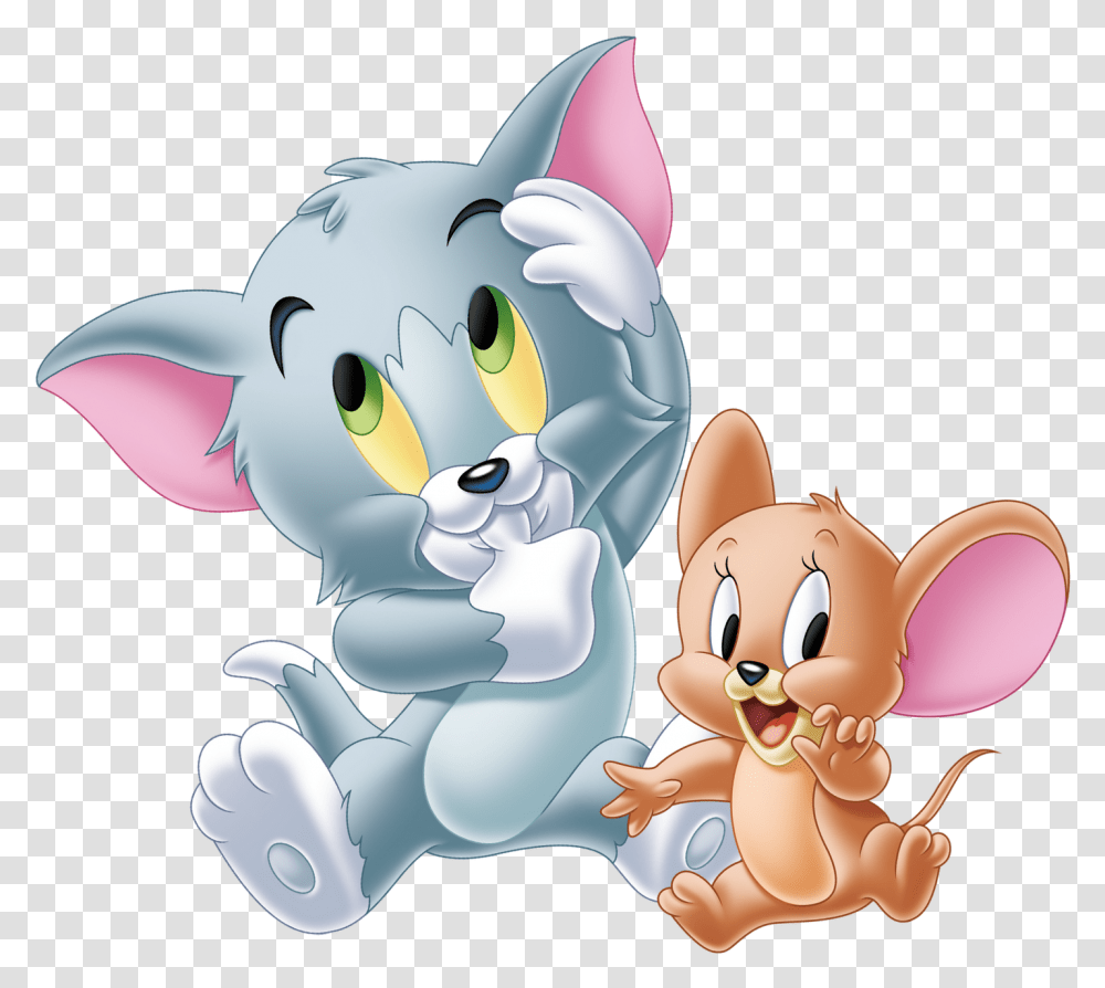 Tom And Jerry Cartoon Dp, Toy, Mammal, Animal Transparent Png