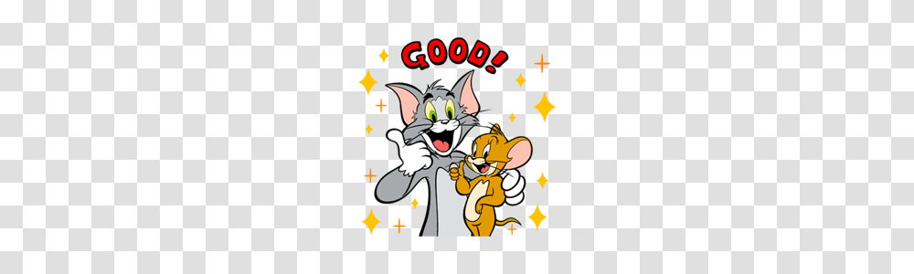 Tom And Jerry Sticker, Book, Comics, Poster, Advertisement Transparent Png