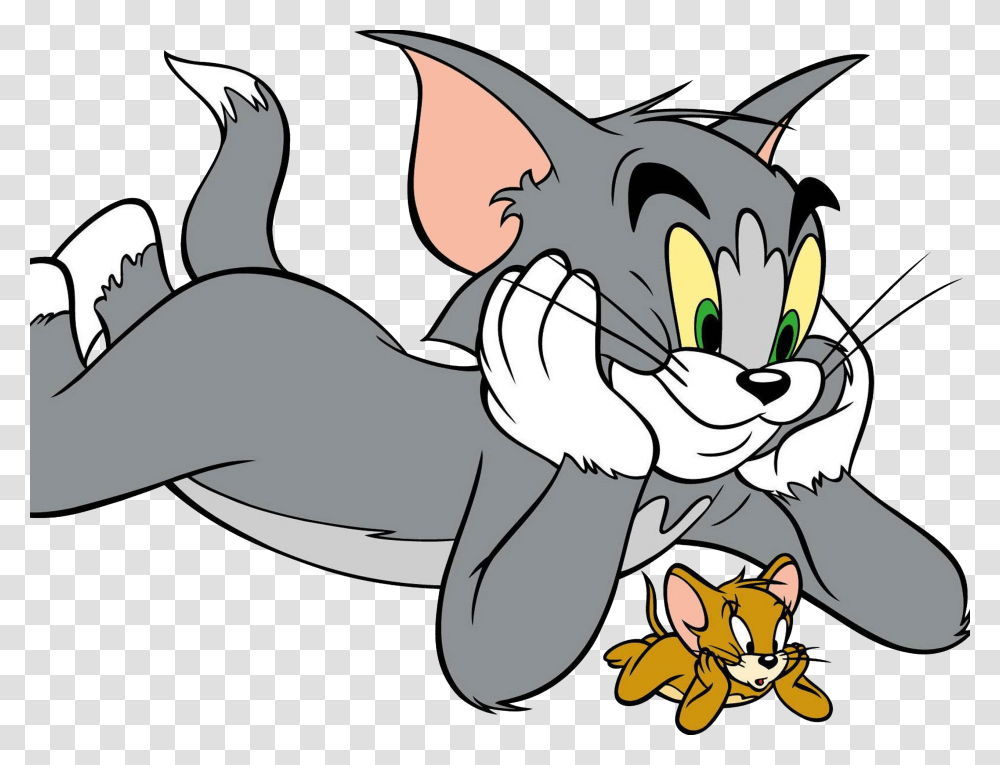 Tom And Jerry Tom And Jerry Background, Mammal, Animal, Pet, Cat Transparent Png