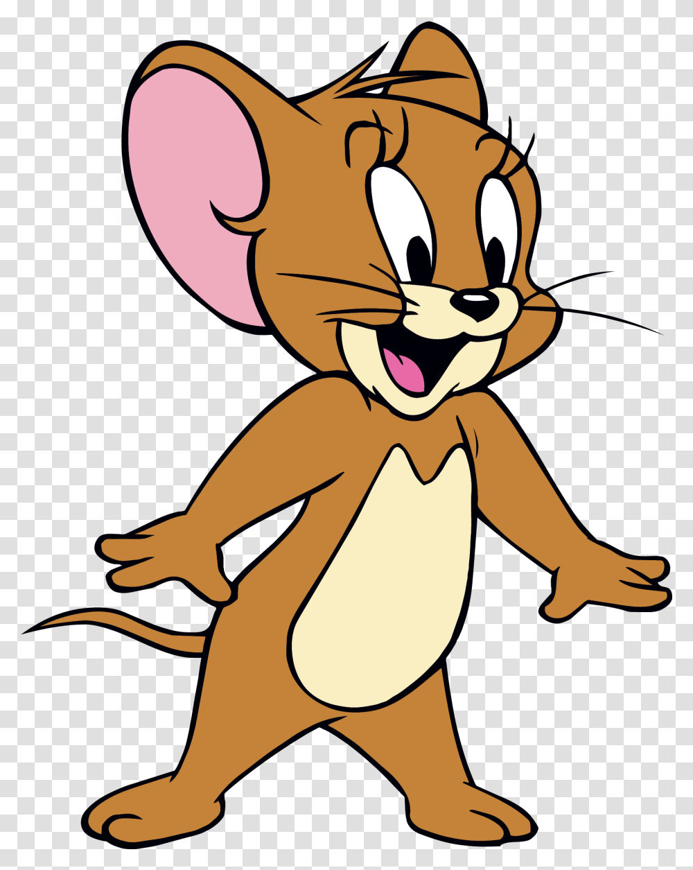 Tom And Jerry Tom And Jerry Jerry, Animal, Beaver, Wildlife, Rodent Transparent Png