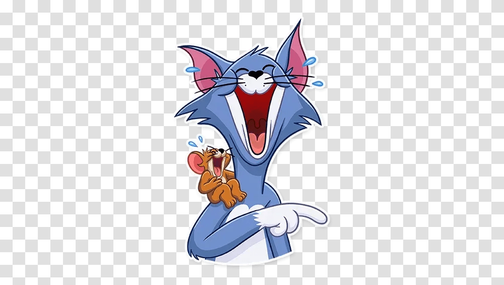 Tom And Jerry Whatsapp Stickers Stickers Cloud Funny Cartoon Pictures Stickers, Book, Sweets, Graphics, Comics Transparent Png