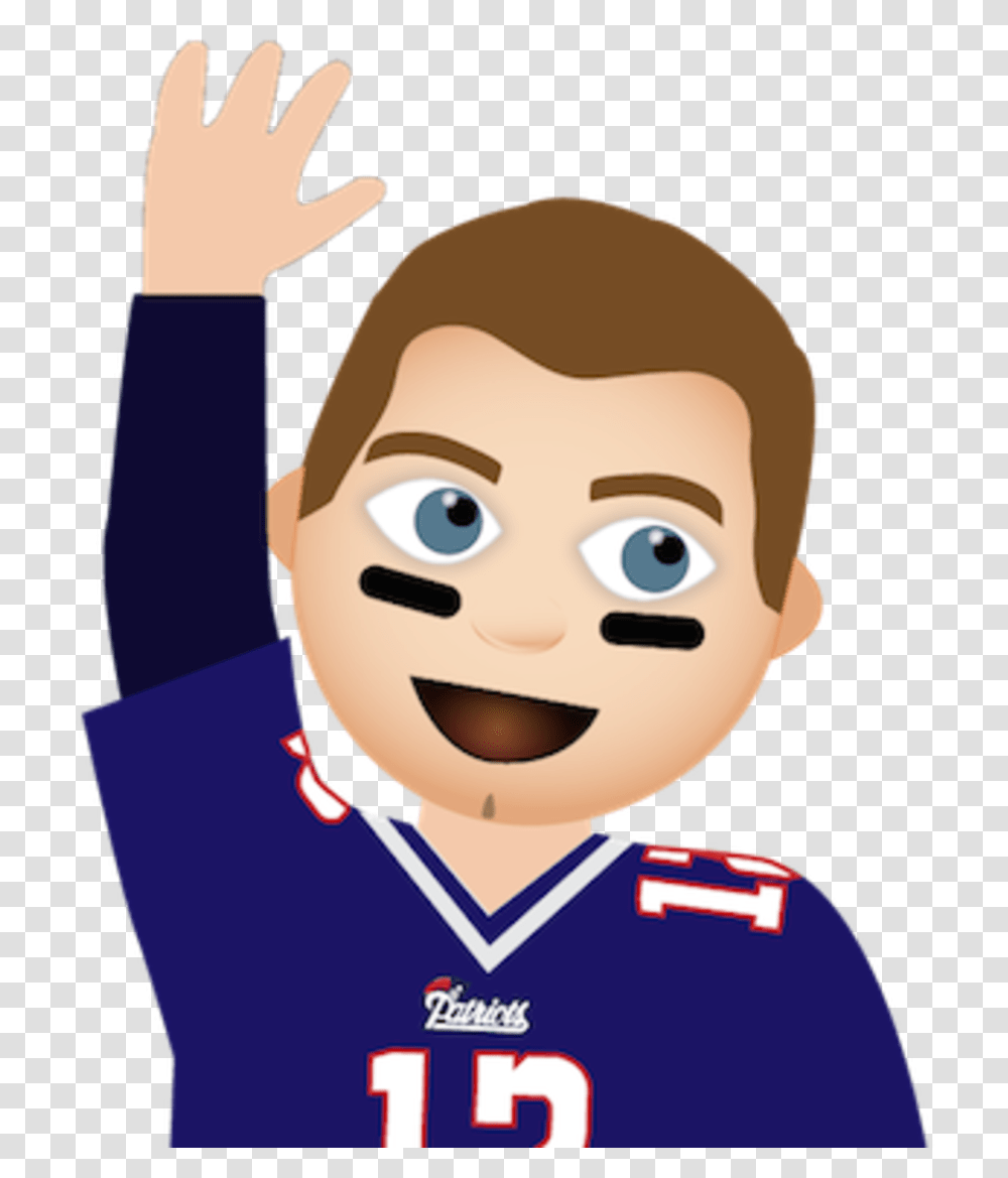 Tom Brady Emoji, Face, Elf Transparent Png