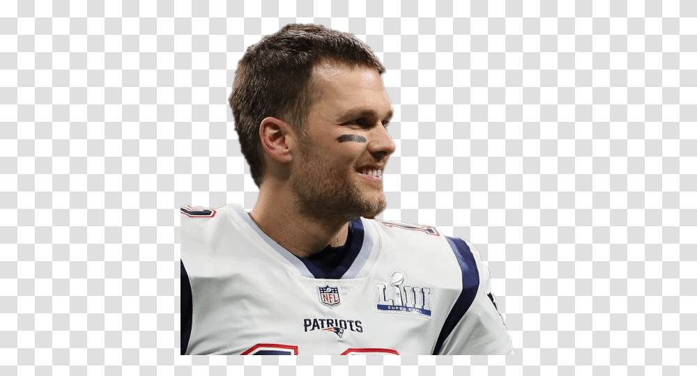 Tom Brady Image New England Patriots, Person, Clothing, Shirt, Face Transparent Png