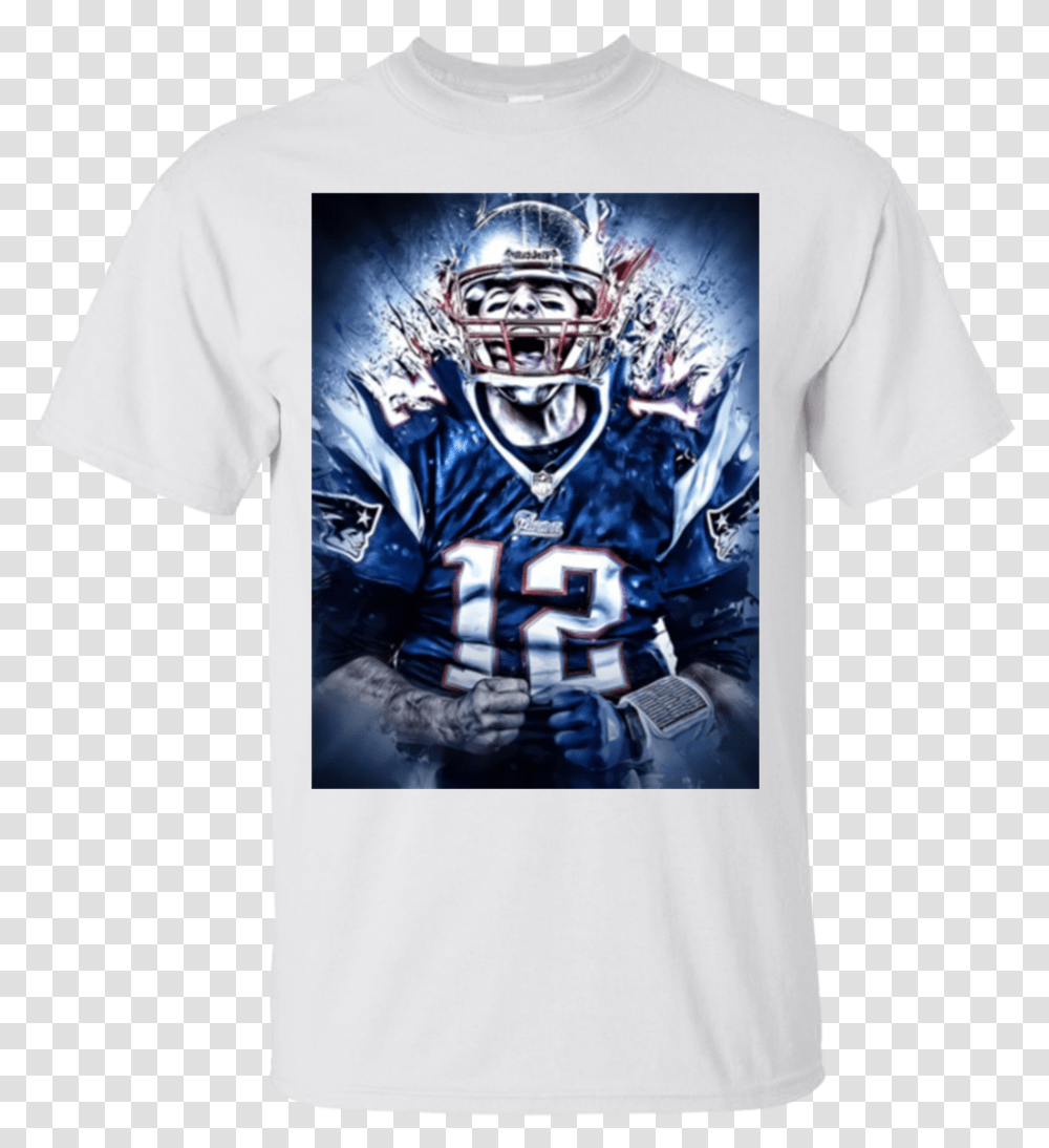Tom Brady New England Patriots Logo Tom Brady, Apparel, T-Shirt, Person Transparent Png