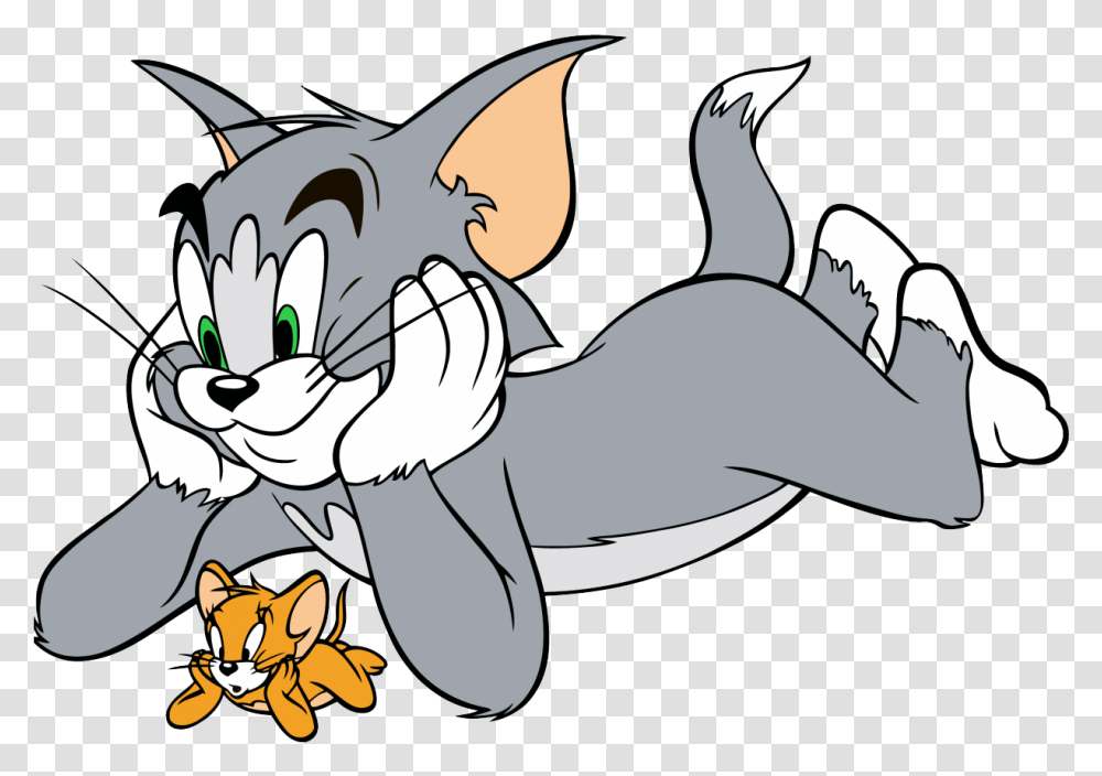 Tom Cat Jerry Mouse Nibbles Screwy Squirrel Tom And Tom And Jerry Reading Book, Animal, Mammal, Pet, Wildlife Transparent Png