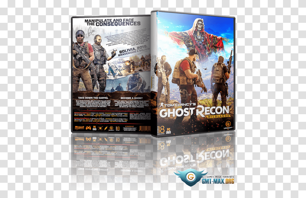 Tom Clancy S Ghost Recon Ghost Recon Wildlands 2019, Person, Poster, Advertisement, Flyer Transparent Png