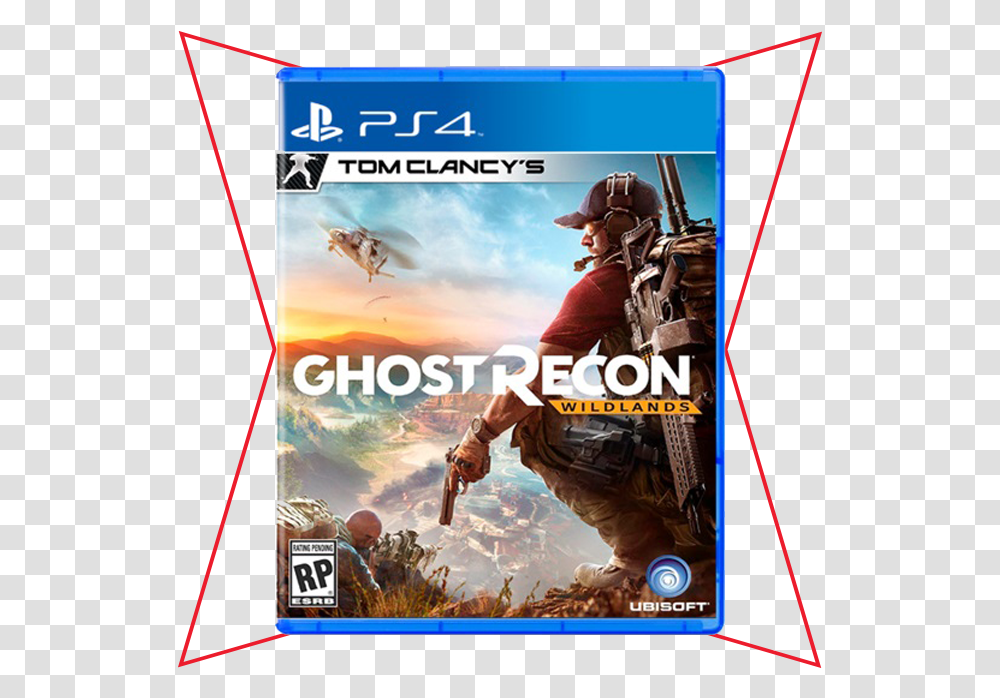 Tom Clancy's Ghost Recon Wildland, Person, Advertisement, Poster, Paper Transparent Png
