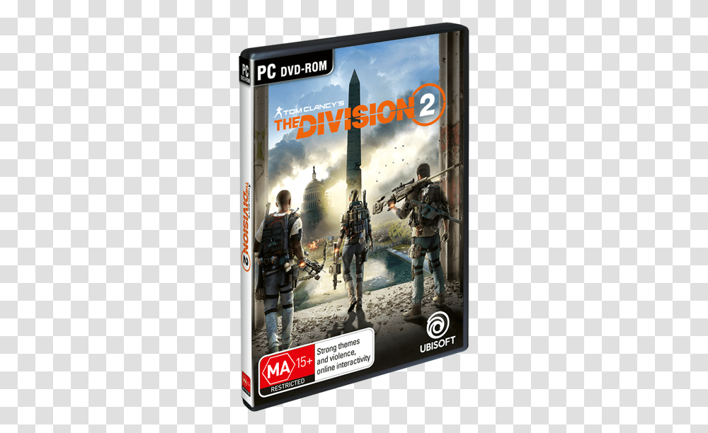 Tom Clancy's The Division 2, Person, Poster, Gun, Military Transparent Png
