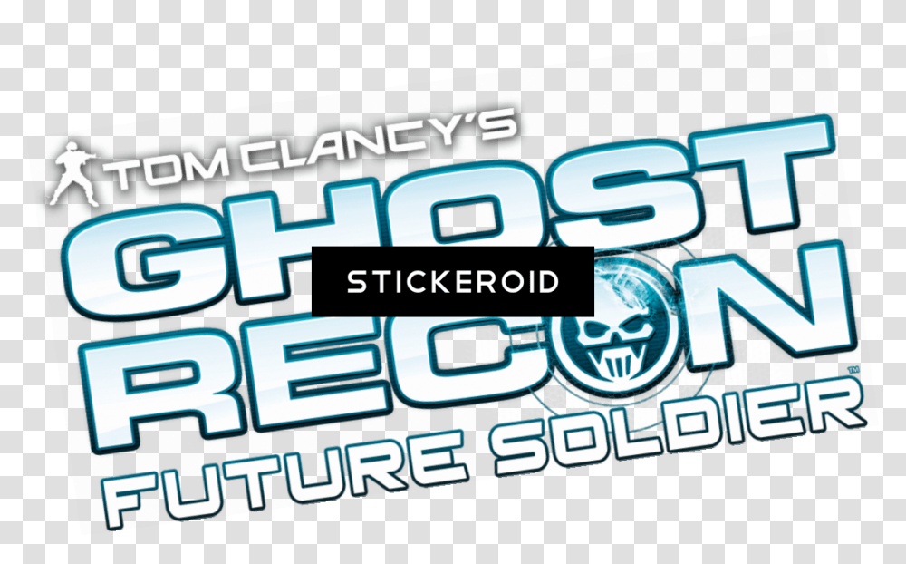Tom Clancys Ghost Recon Logo Background, Label, Sticker, People Transparent Png