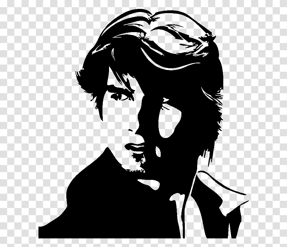 Tom Cruise Stencil Art, Gray, World Of Warcraft Transparent Png
