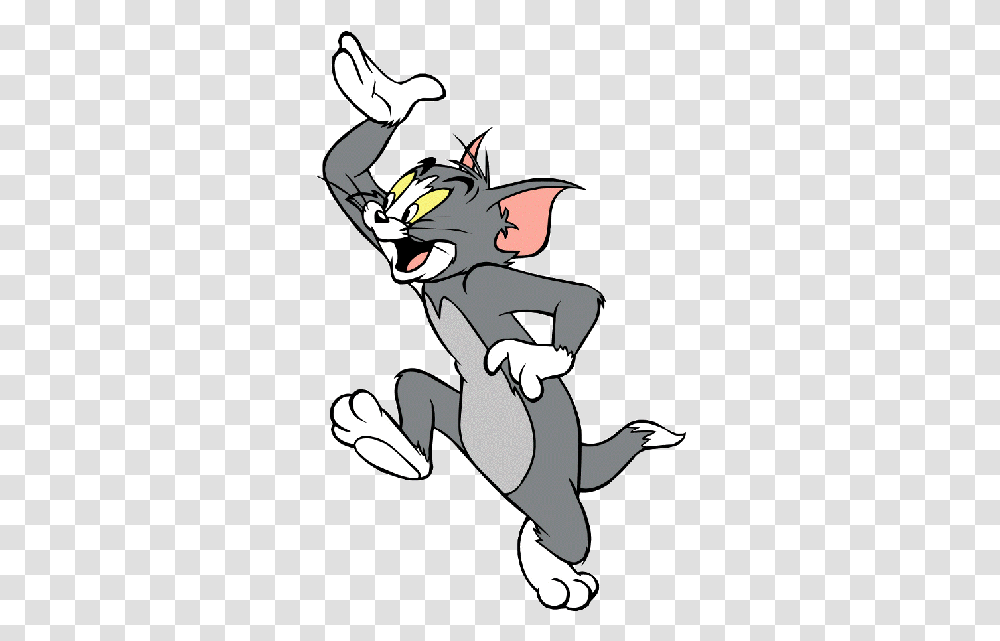 Tom Drawing Famous Cartoon Tom And Jerry Characters Tom, Animal, Mammal, Wildlife, Bird Transparent Png
