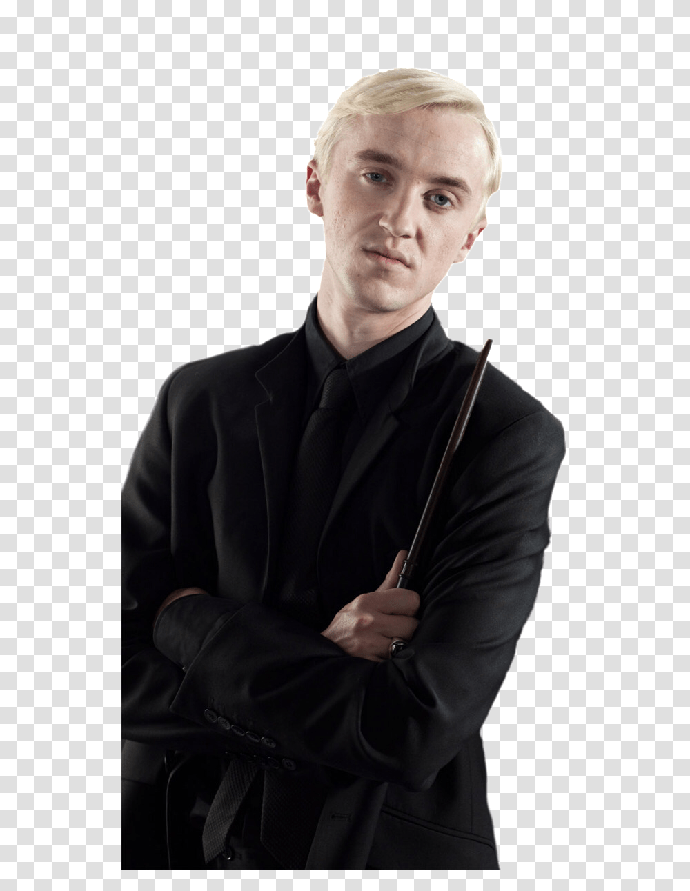 Tom Felton As Draco Malfoy From Harry Potter Draco Malfoy, Person, Suit, Overcoat Transparent Png