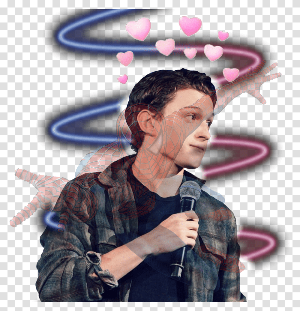 Tom Holland Aesthetic Tom Holland Edit, Person, Musician, Musical Instrument, Leisure Activities Transparent Png