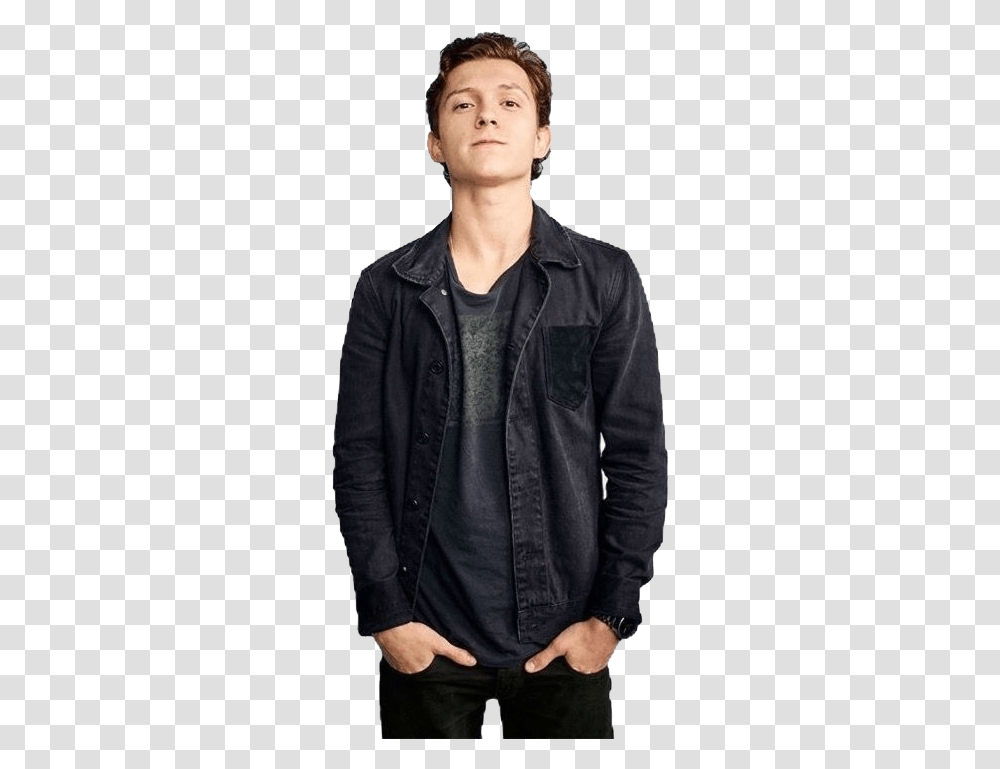 Tom Holland Background, Apparel, Jacket, Coat Transparent Png