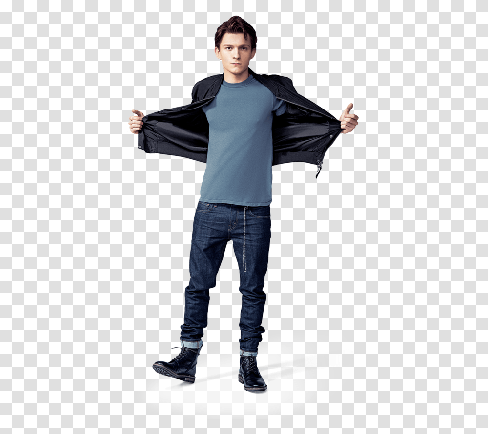 Tom Holland Cnet Photoshoot Tom Holland, Person, Pants, Costume Transparent Png