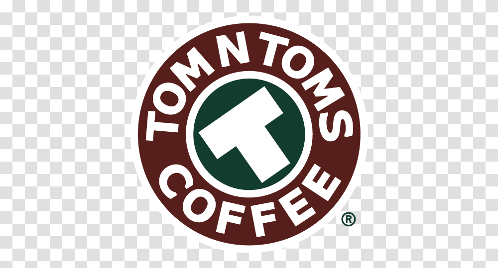 Tom N Toms Coffee Survey Tom N Toms Coffee Logo, Symbol, Trademark, Text, Label Transparent Png