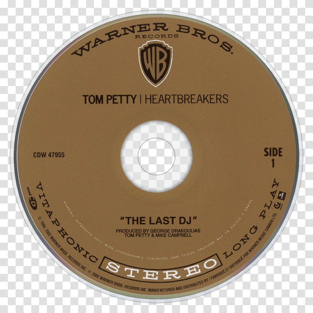 Tom Petty And The Heartbreakers, Disk, Dvd Transparent Png