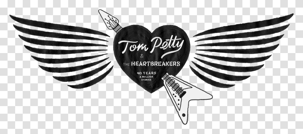 Tom Petty Logo Black Download Illustration, Leisure Activities, Label Transparent Png