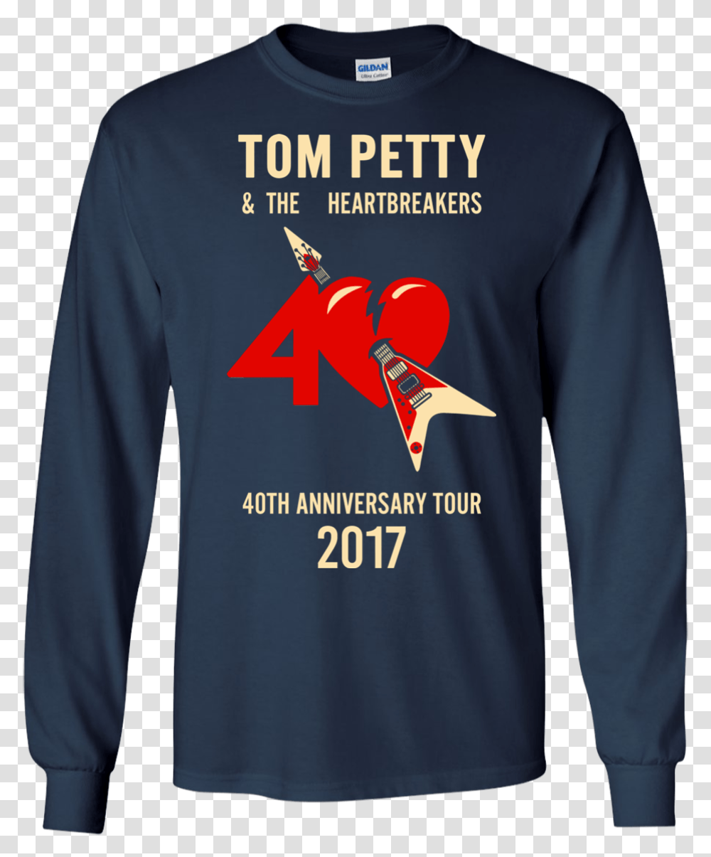 Tom Petty The Heartbreakers 40th Hoodie, Sleeve, Clothing, Apparel, Long Sleeve Transparent Png