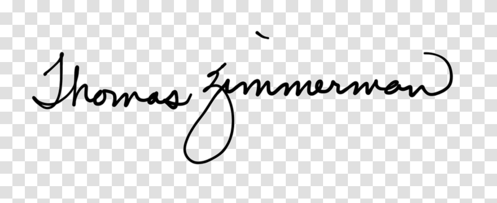 Tom Zimmerman Signature Only, Handwriting, Calligraphy, Autograph Transparent Png