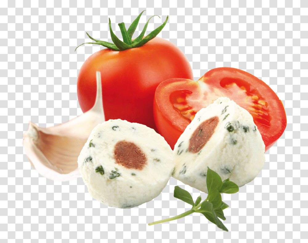 Tomate Fh Billes Tomato Cut In Half, Plant, Food, Vegetable, Sliced Transparent Png