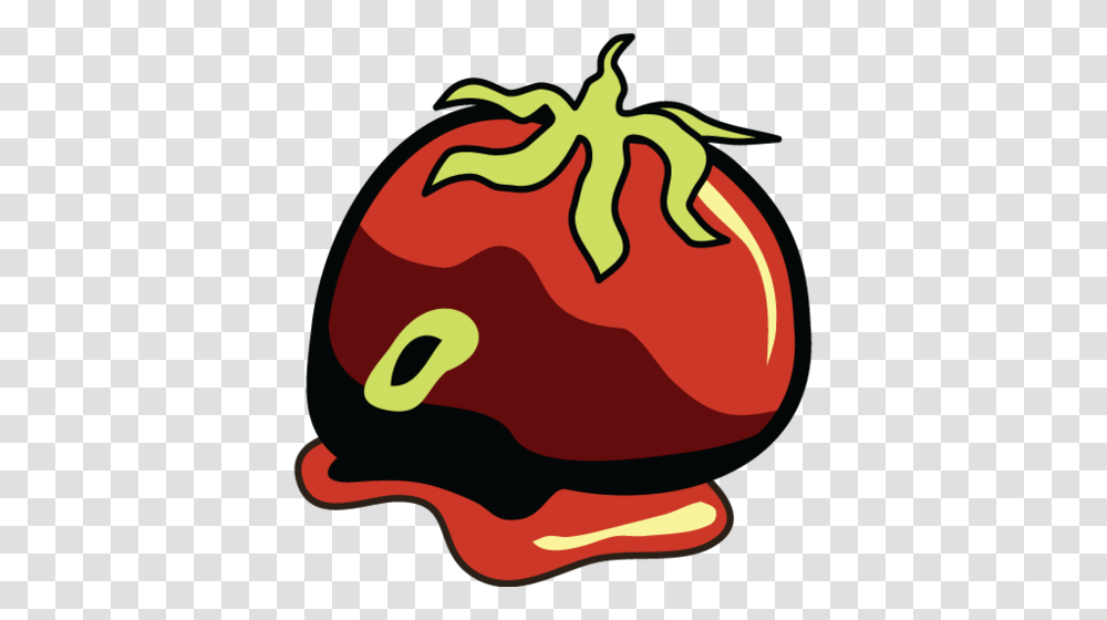 Tomato Clipart Rotten Tomato, Plant, Food, Outdoors, Nature Transparent Png