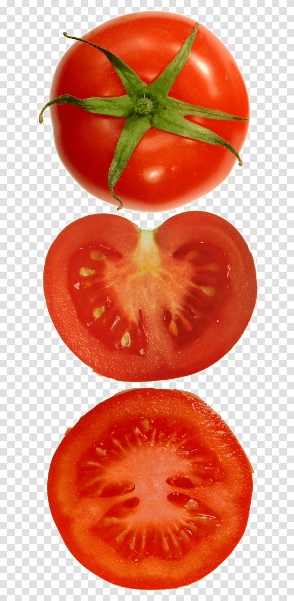 Tomato Cut In Half, Plant, Sliced, Food, Vegetable Transparent Png