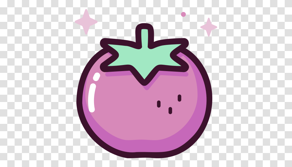 Tomato In 2021 Girly, Plant, Food, Purple, Fruit Transparent Png
