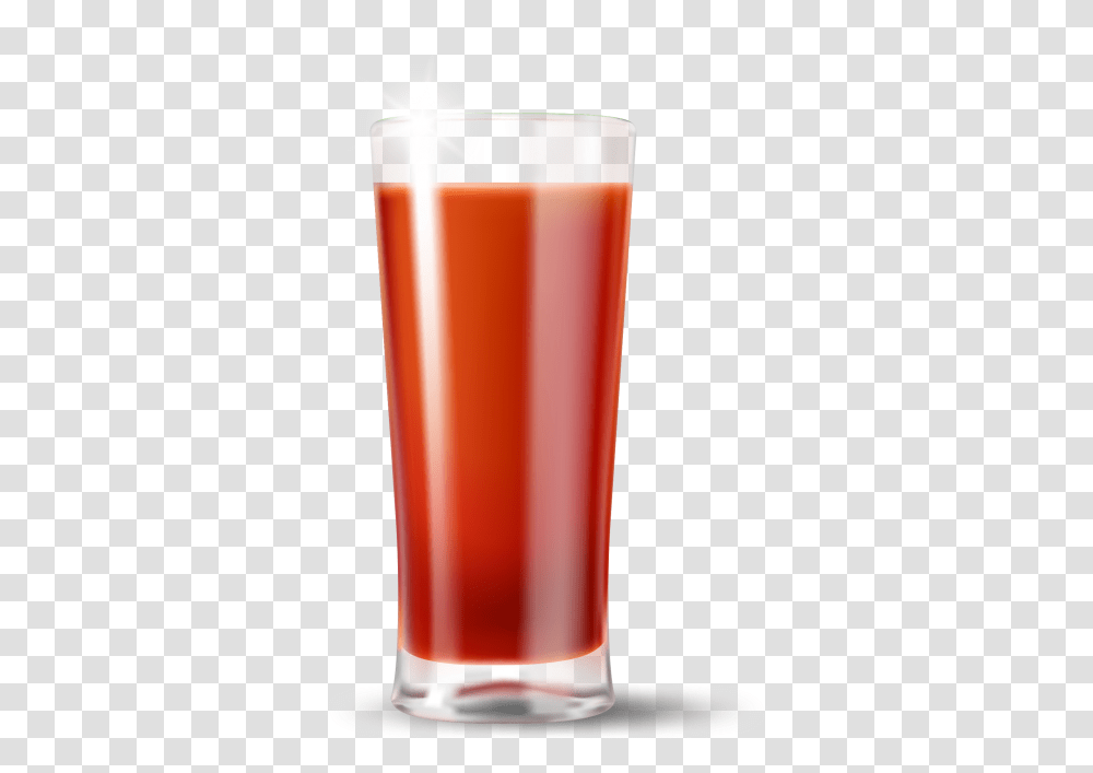 Tomato Juice Pint Glass, Beverage, Drink, Smoothie, Soda Transparent Png