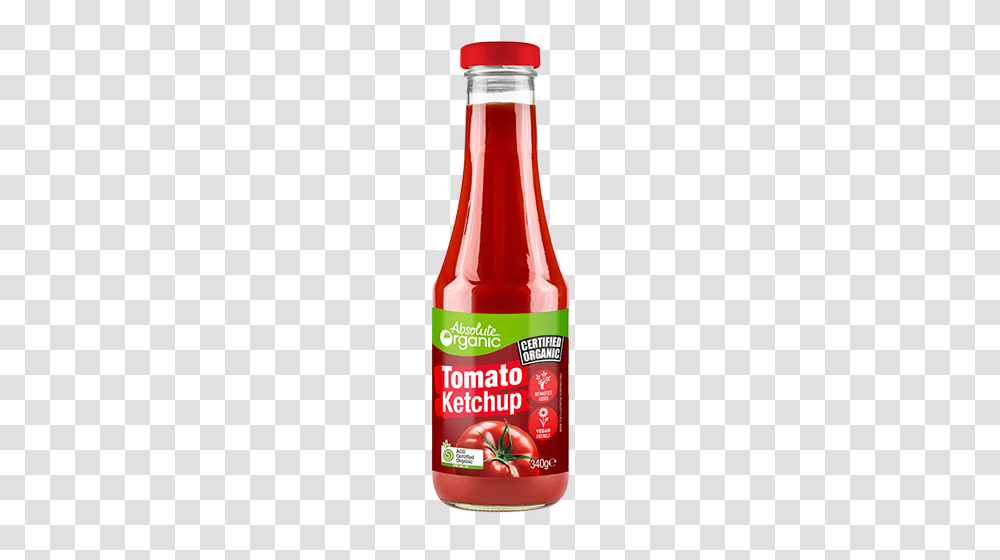 Tomato Ketchup Absolute Organic, Food, Beverage, Drink, Bottle Transparent Png