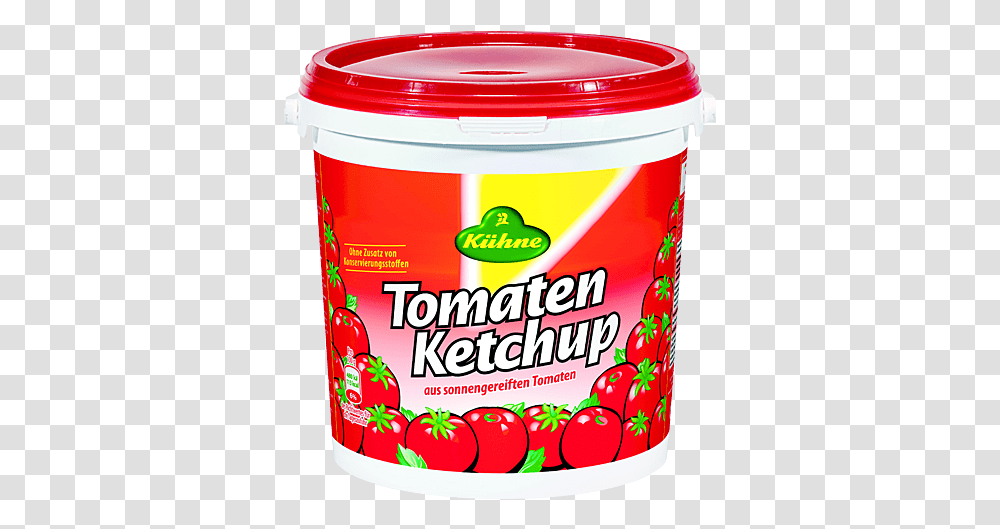 Tomato Ketchup Tomaten Ketchup Kuhne, Dessert, Food, Yogurt Transparent Png