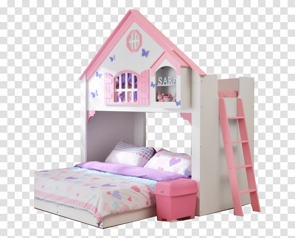 Bed Bunk Cushion Transpa Png, Tradewinds Dollhouse Bunk Bed